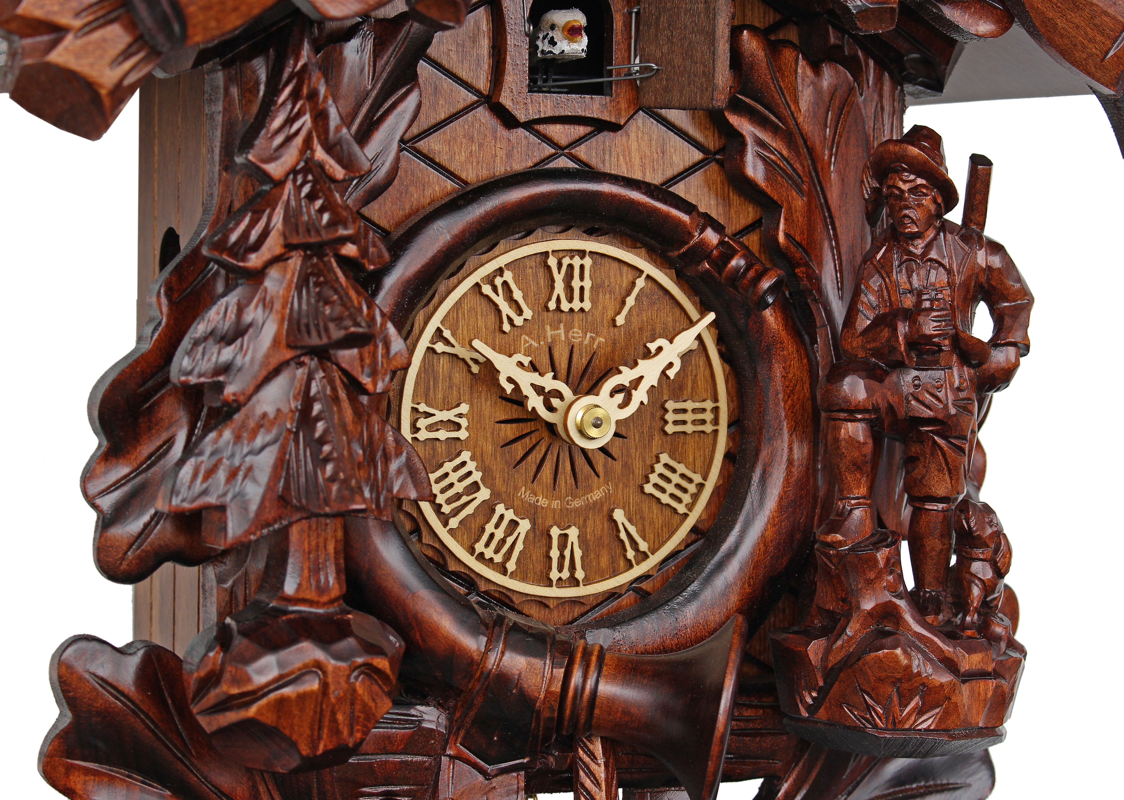 HerrZeit by Adolf Herr Horloge à coucou à quartz - Magic Blue